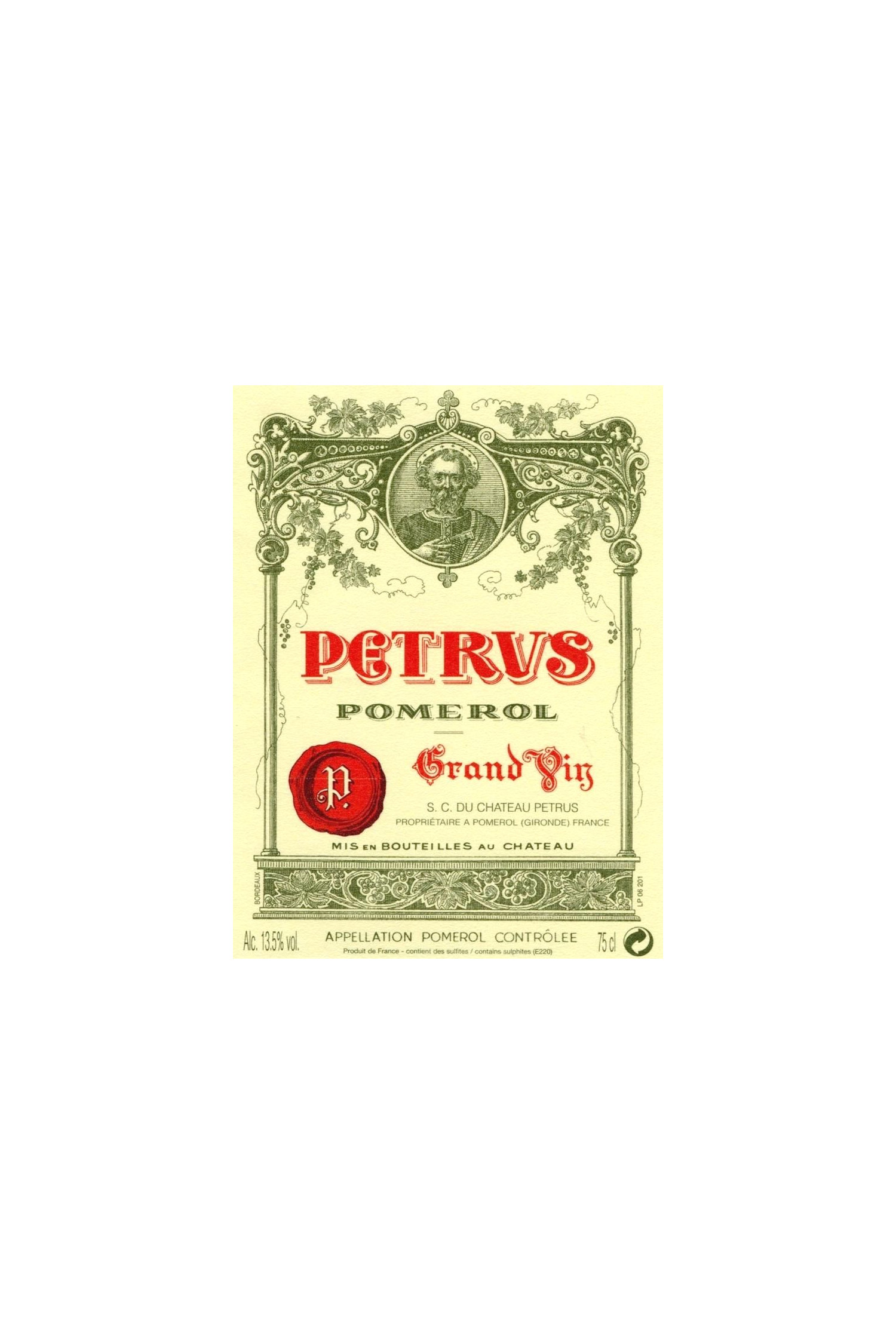 Petrus 1990, Pomerol
