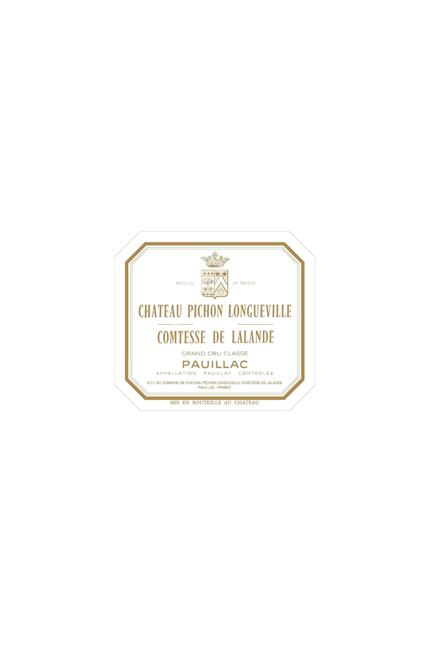 Château Pichon Longueville Comtesse De Lalande 1978, Pauillac