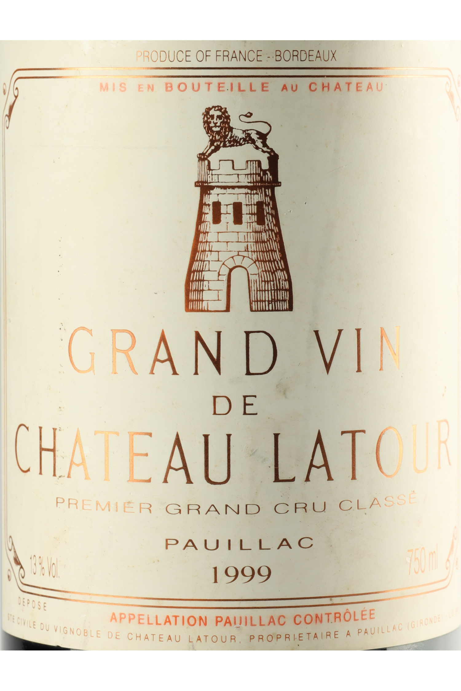 Château Latour 1999, Pauillac