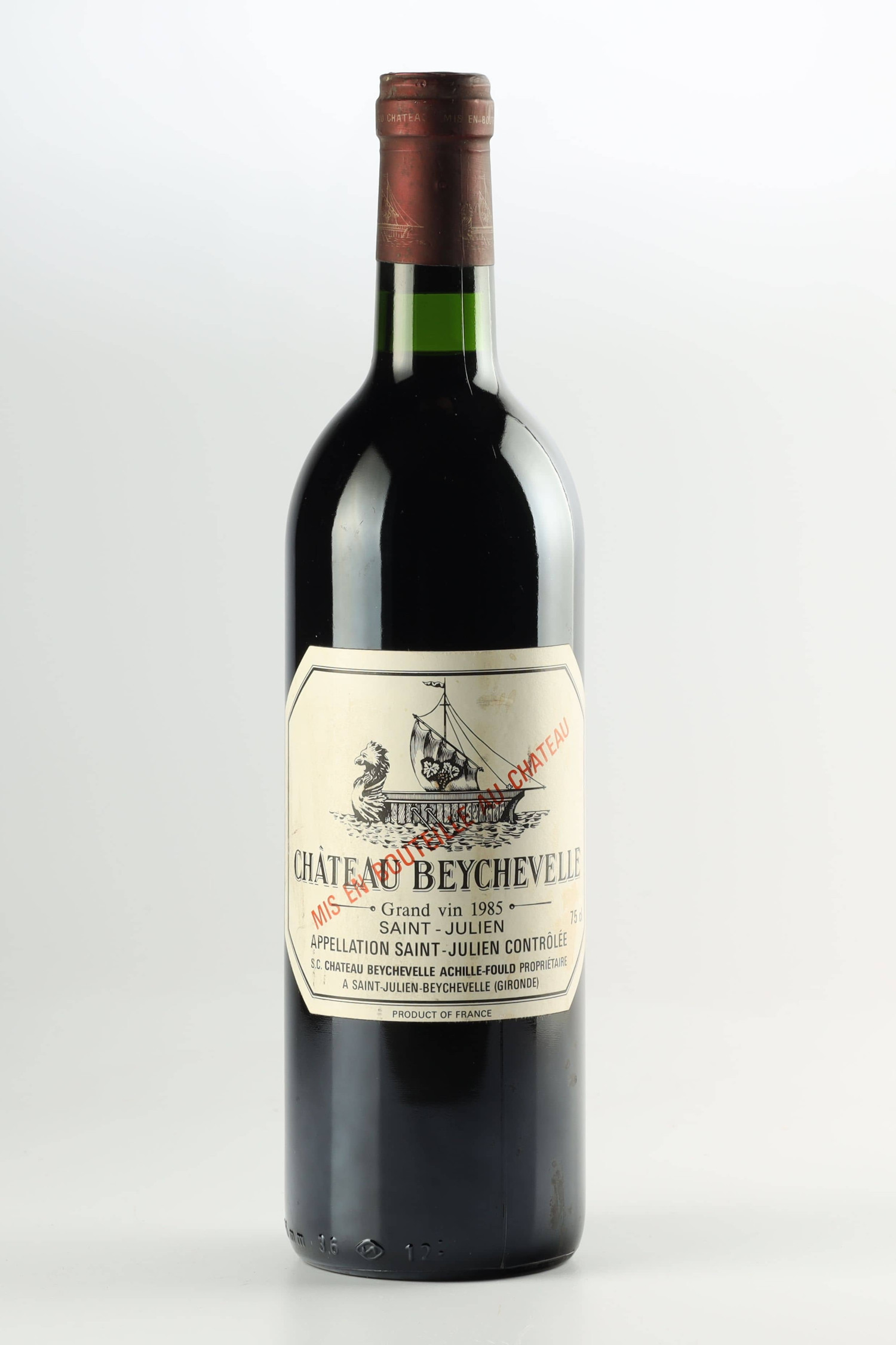 photo Château Beychevelle 1985