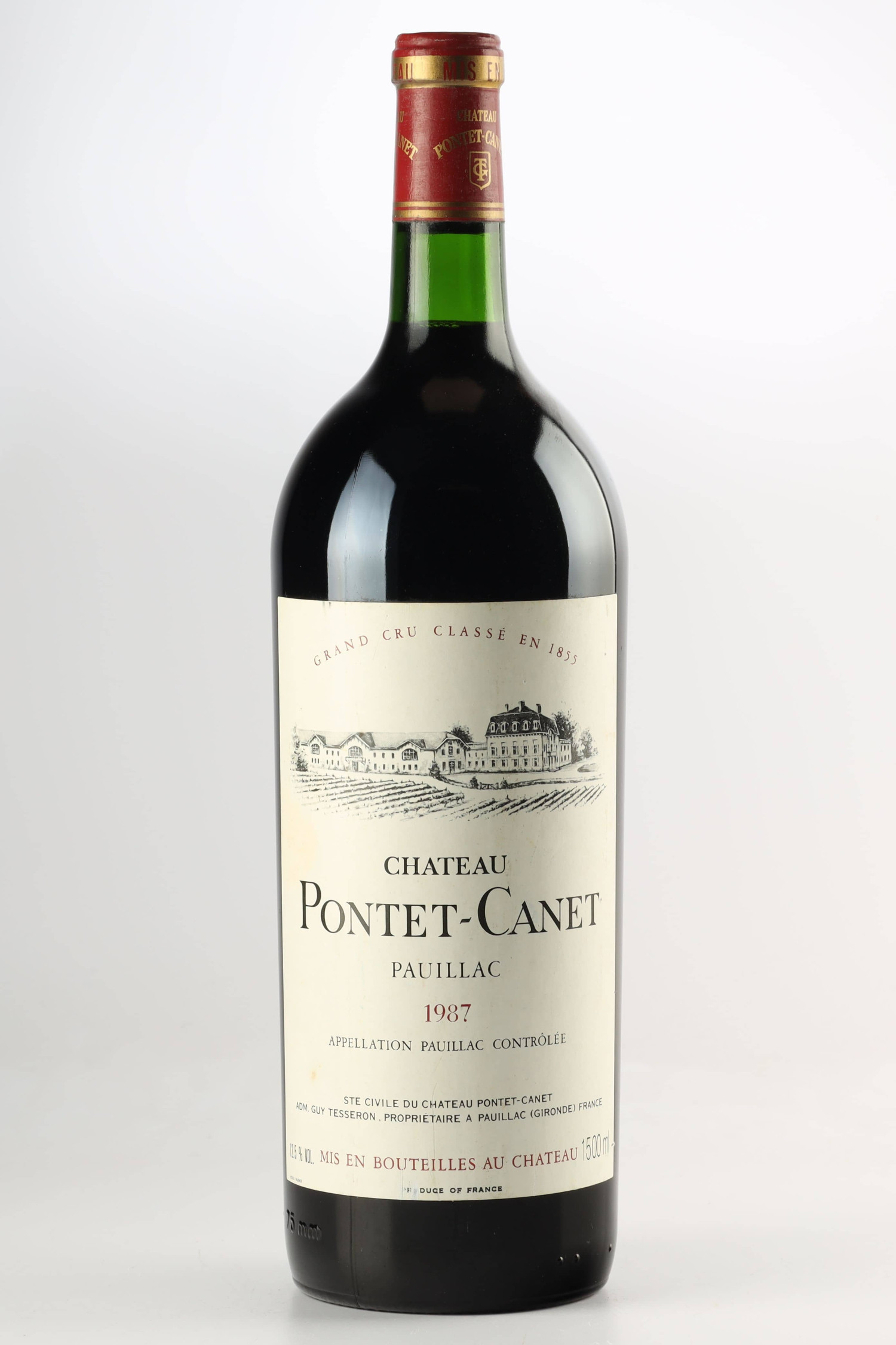 Graham Pontet Château Pontet Canet Magnum 1987, Pauillac