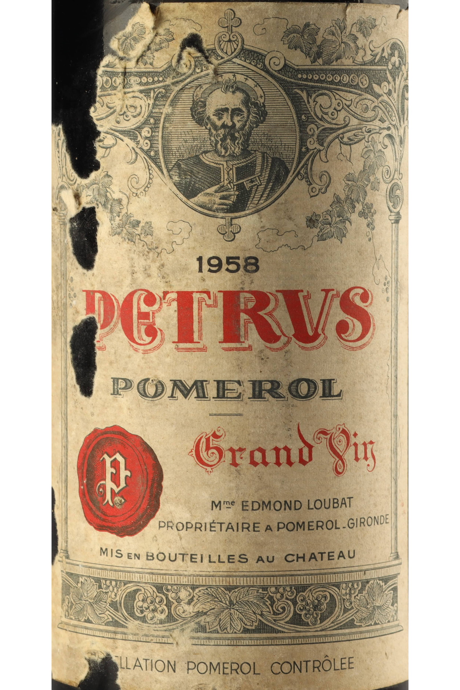 Petrus 1958, Pomerol