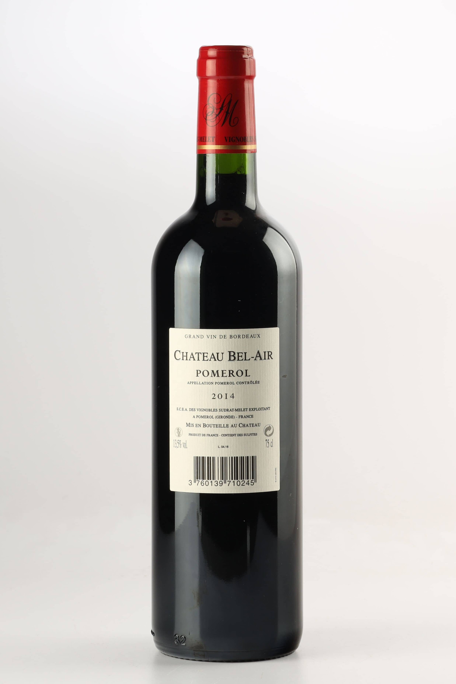 Château Bel Air 2014, Pomerol