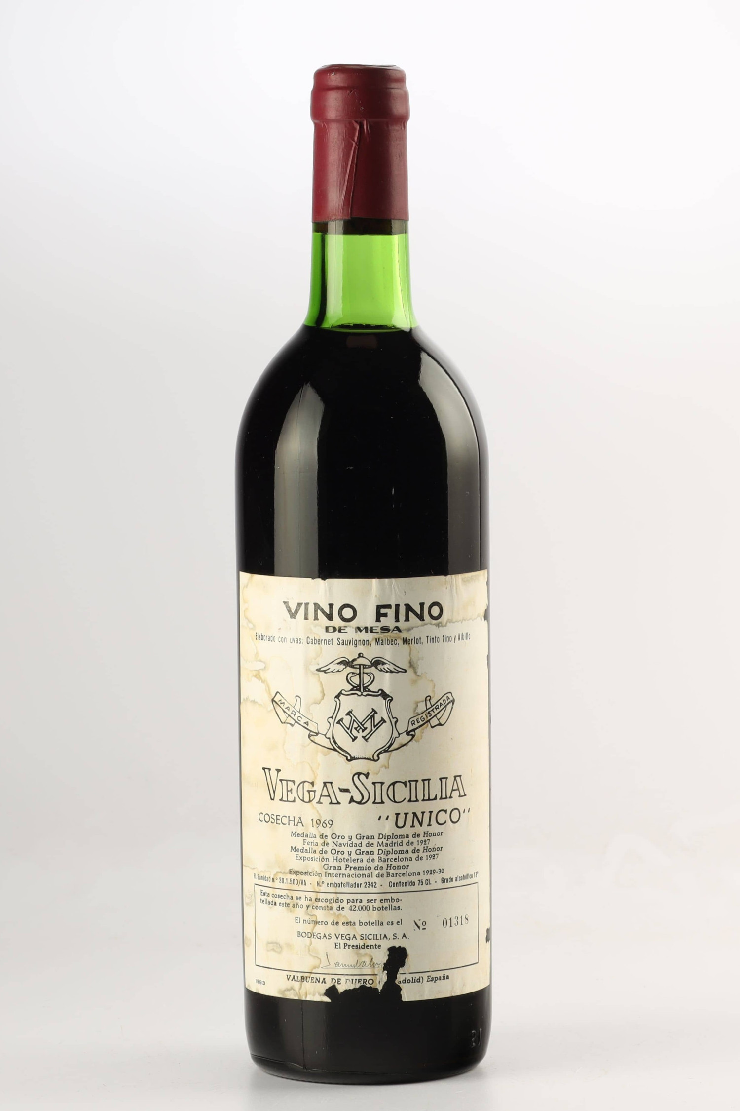 Vega Sicilia Unico 1969, Ribera del Duero