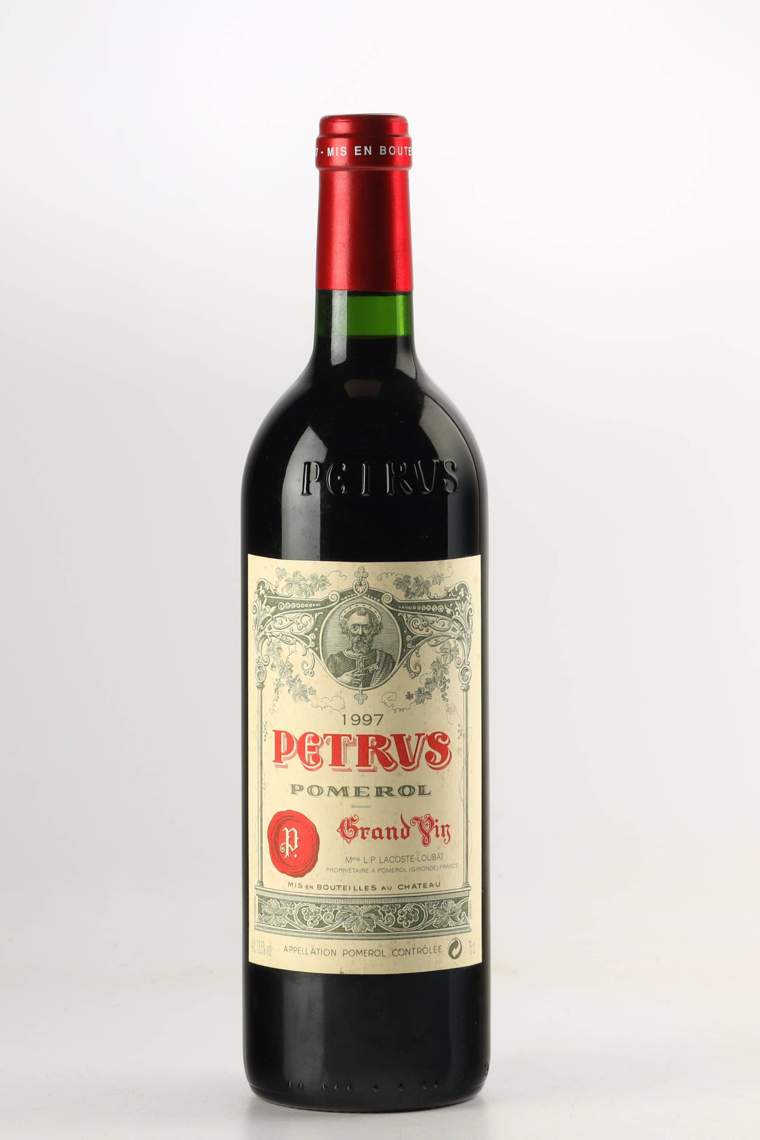飲料・酒 CHATEAU SAINT-PIERRE 1997 赤ワイン 750ml