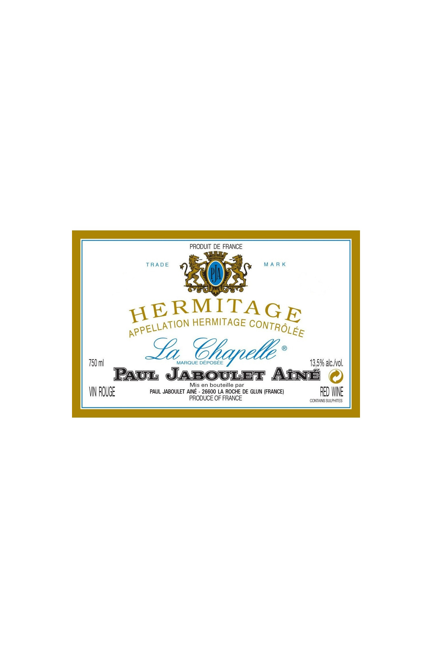 Paul Jaboulet Aine La Chapelle 1994, Hermitage Rouge