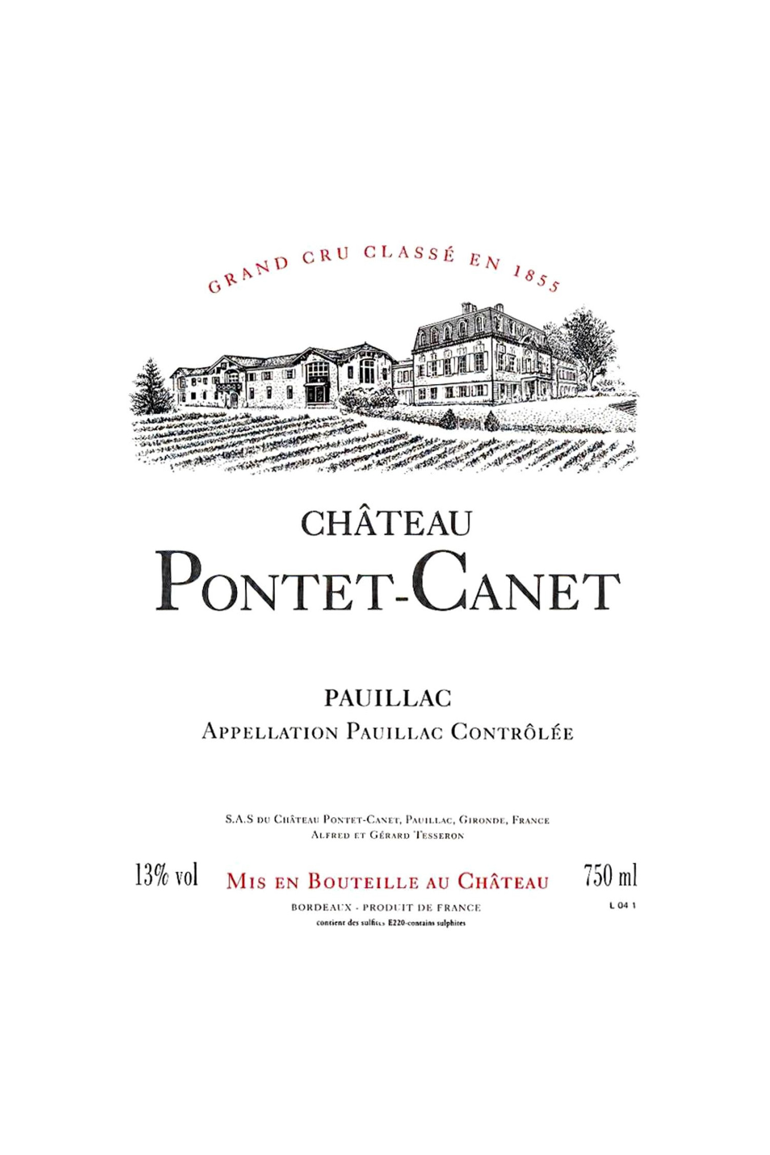 Château Pontet Canet 2014, Pauillac