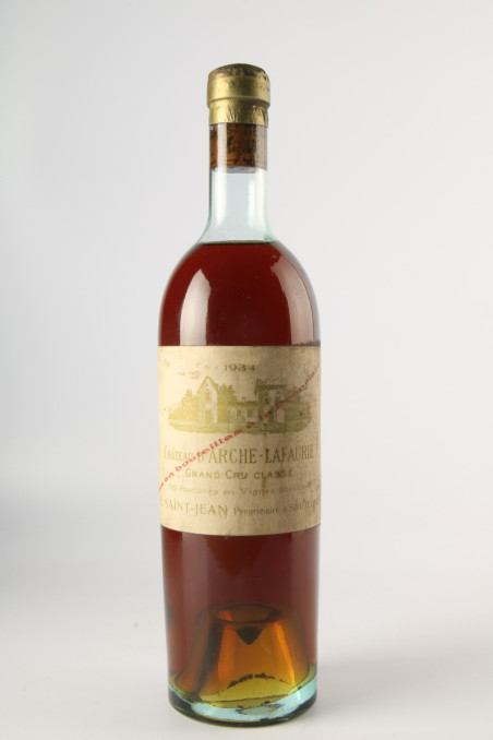 CHÂTEAU D'ARCHE LAFAURIE 1934