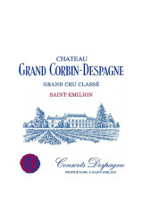 CHÂTEAU GRAND CORBIN DESPAGNE 1986