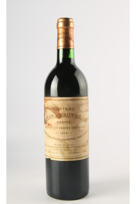 CHÂTEAU BAHANS HAUT BRION 1978
