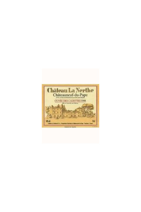 CHÂTEAU LA NERTHE Les Cadettes 1999
