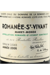 Domaine De La Romanee Conti 2006, Romanée Saint Vivant