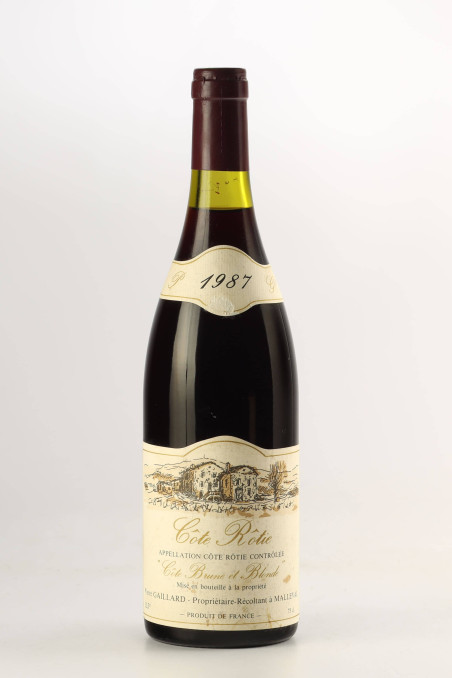 PIERRE GAILLARD Côte Brune et Blonde 1987