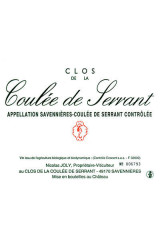 Joly N. Clos De La Coulée De Serrant 1989, Savennières